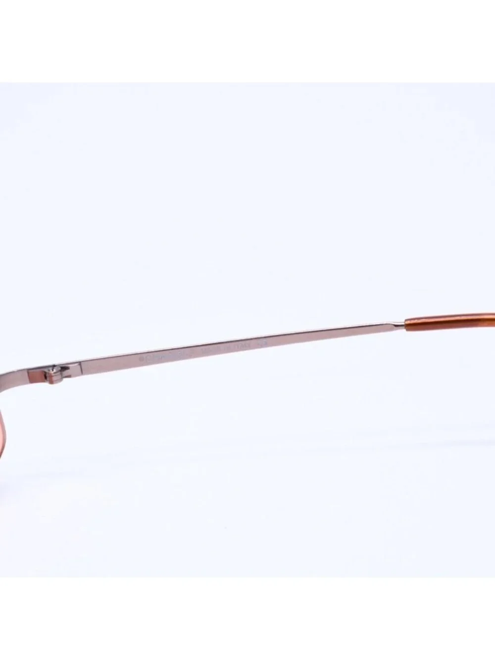 Chanel Sunglasses Eyewear Orange Lens CC Logo Silver